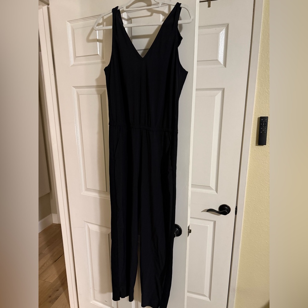 Athleta Athletic Black Jumpsuit